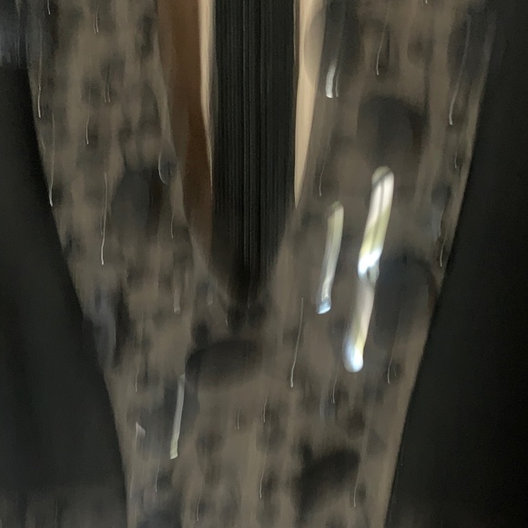 Nanette Lepore Black and Cream Dress with Sequins - Picture 4 of 7